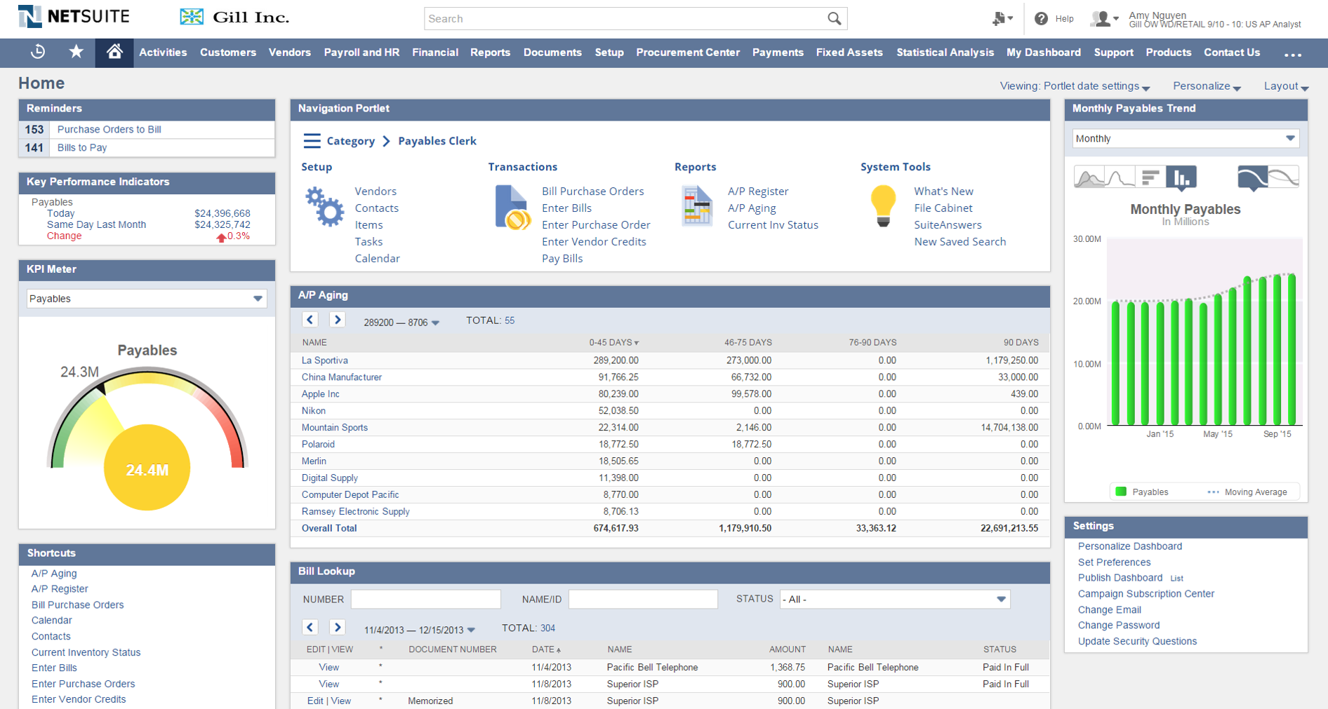 Netsuite Dashboard - NetSuite Software - 2021 Reviews, Pricing & Demo ...